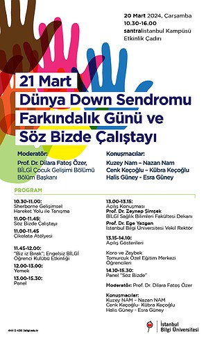 İstanbul Bilgi Üniversitesi’nde Dünya Down ...