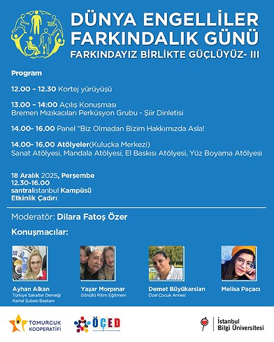 3 Aralık Dünya Engelliler Farkındalık ...